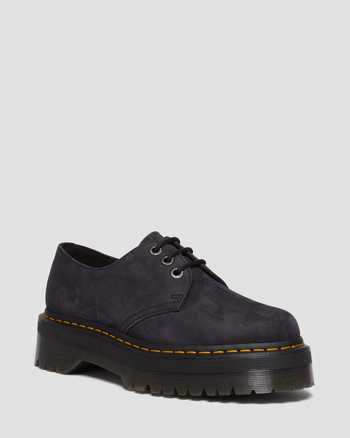 1461 II Tumbled Nubuck Leather Platform Casual Shoes