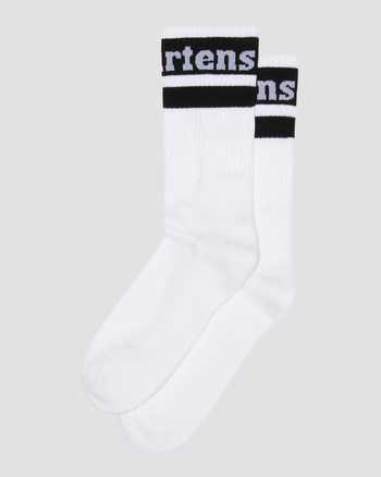 Athletic Logo Organic Cotton Blend Socks