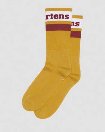 Athletic Logo Organic Cotton Blend Socks