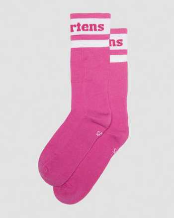 Athletic Logo Organic Cotton Blend Socks