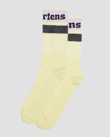 Athletic Logo Organic Cotton Blend Socks