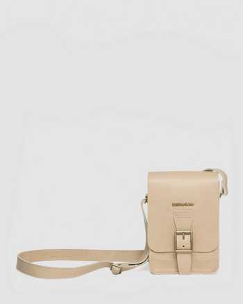 Carrara Leather Vertical Crossbody Bag